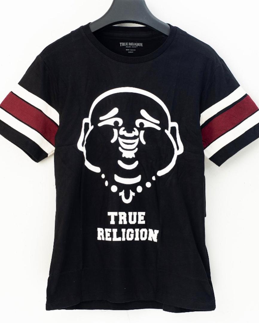 TRUE RELIGION MEN'S SS T-SHIRT | BLACK