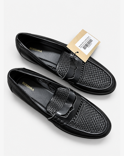Bershka Mark Leather Derby Shoe