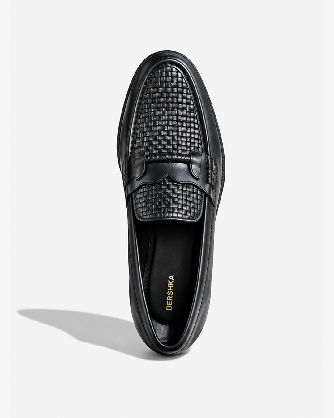 Bershka Mark Leather Derby Shoe