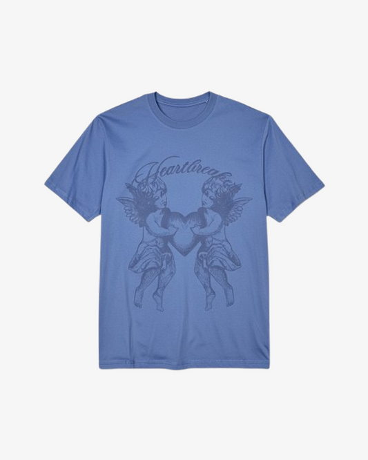 Boohooman Plus Oversized Heart Breaker Printed Ss T-shirt