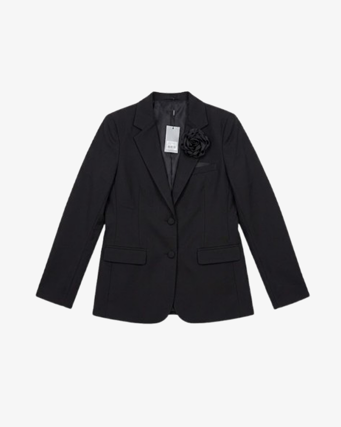 Boohooman Pocket Square Single Breasted Tailored Blazer