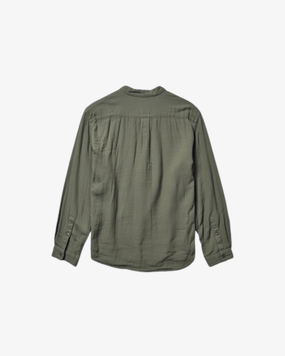 Celio Bishop's Collar Linen Shirt