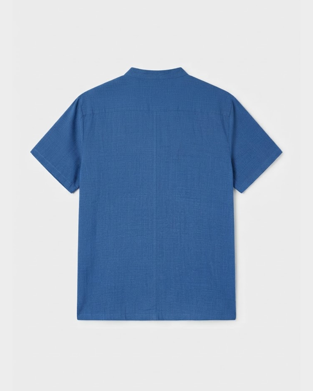 Christopher's Linen Mandarin Collar Shirt