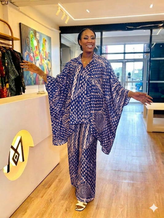 Madiba Sapphire Aura Teardrop Set