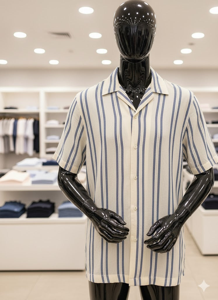 Denim & Flower Shirt