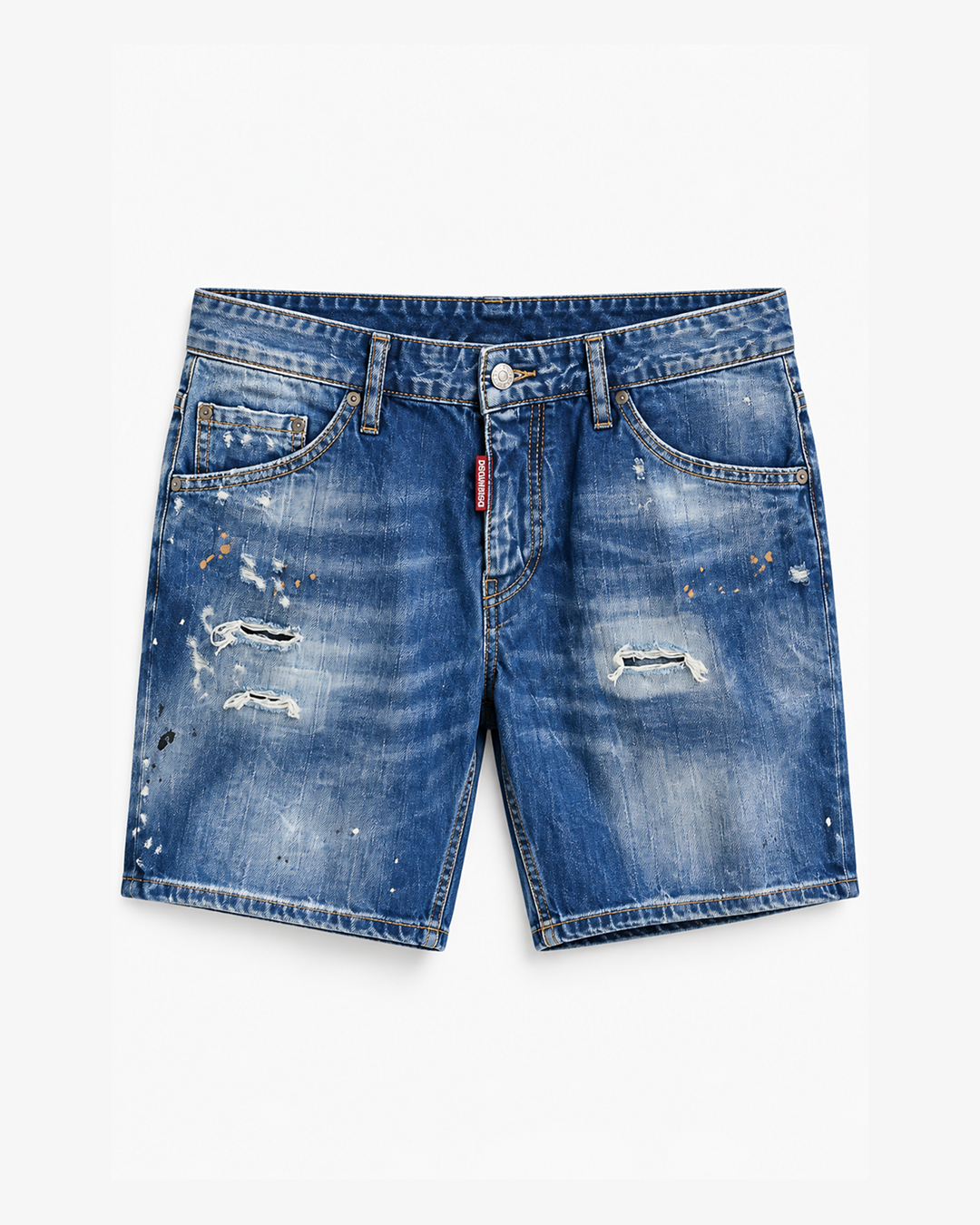 Dsquared2 Ripped denim short