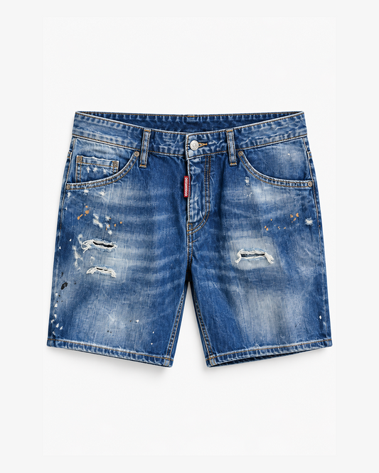 Dsquared2 Ripped denim short