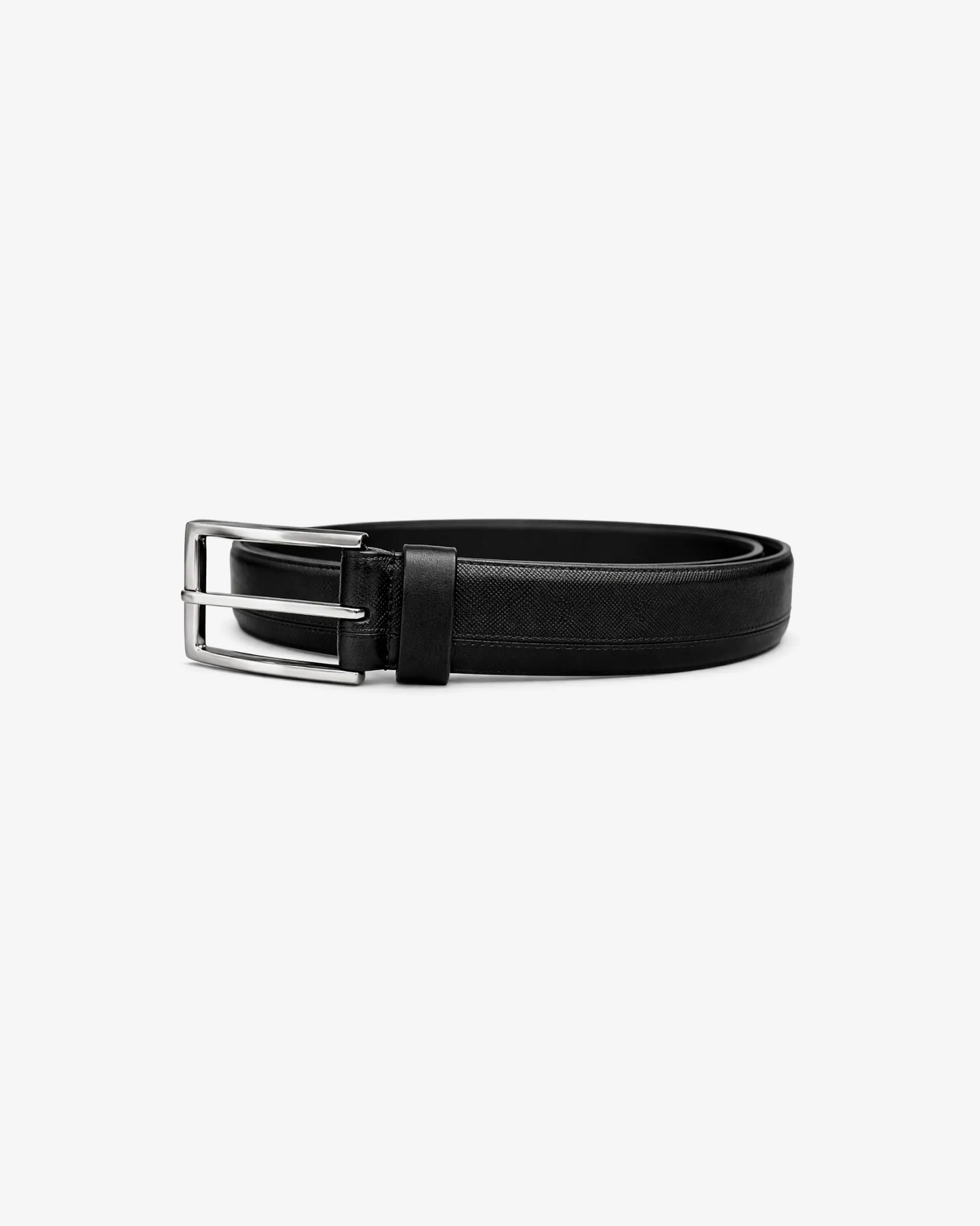 Duchini Leather Belt – Black