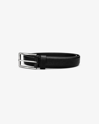 Duchini Leather Belt – Black