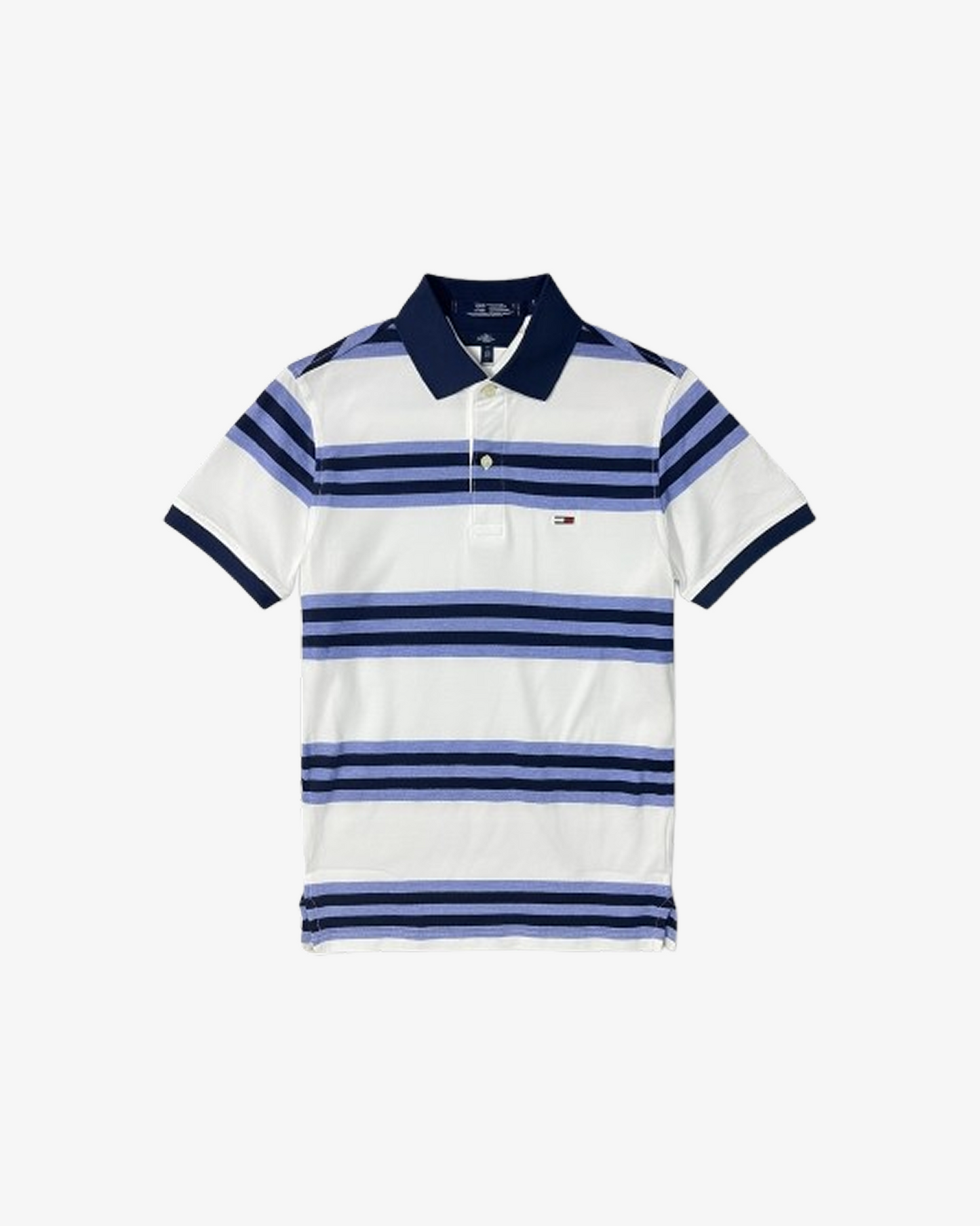 Tommy Hilfiger Striped Slim Fit Polo T-Shirt