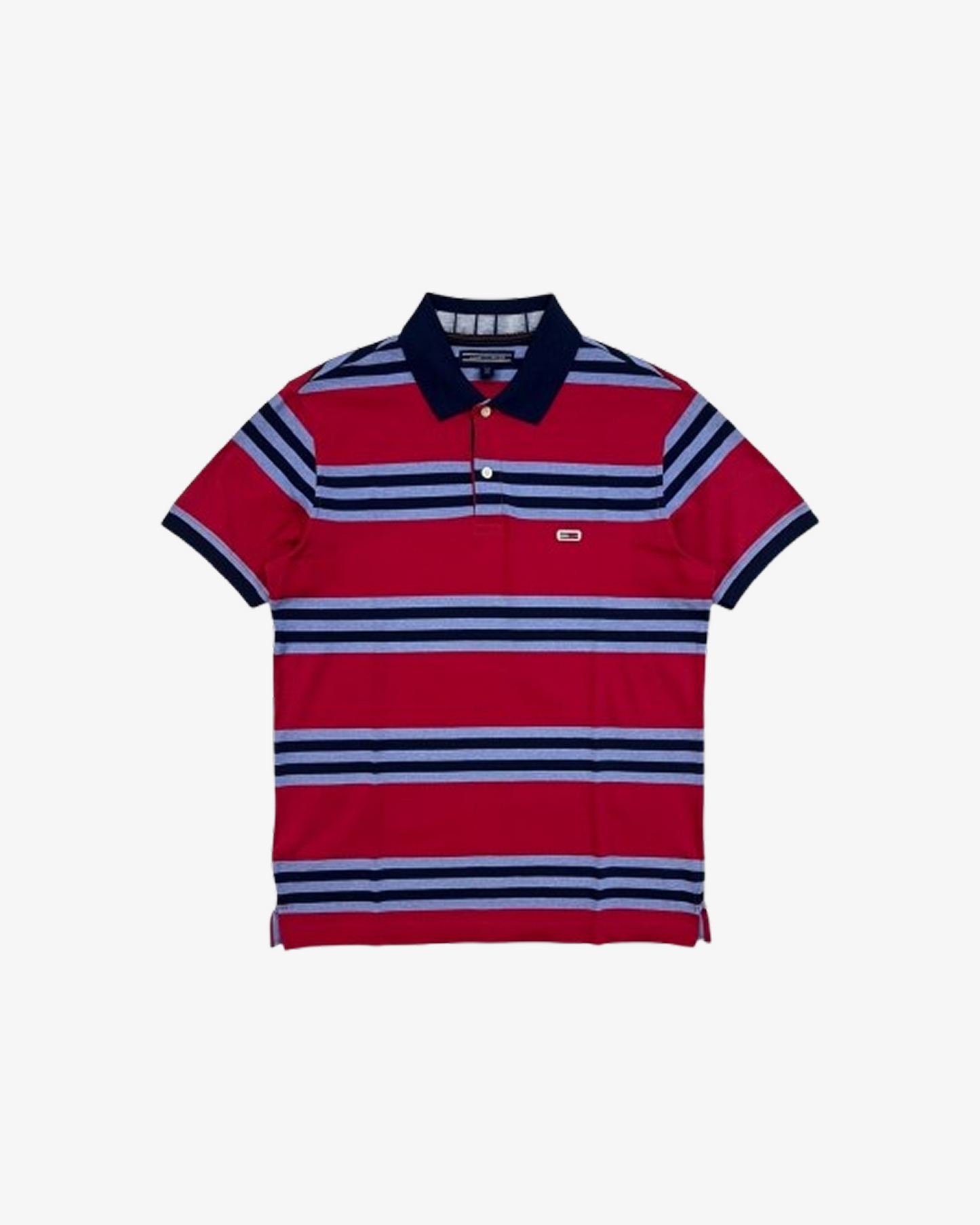 Tommy Hilfiger Striped Slim Fit Polo T-Shirt
