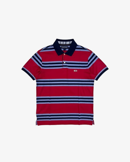 Tommy Hilfiger Striped Slim Fit Polo T-Shirt