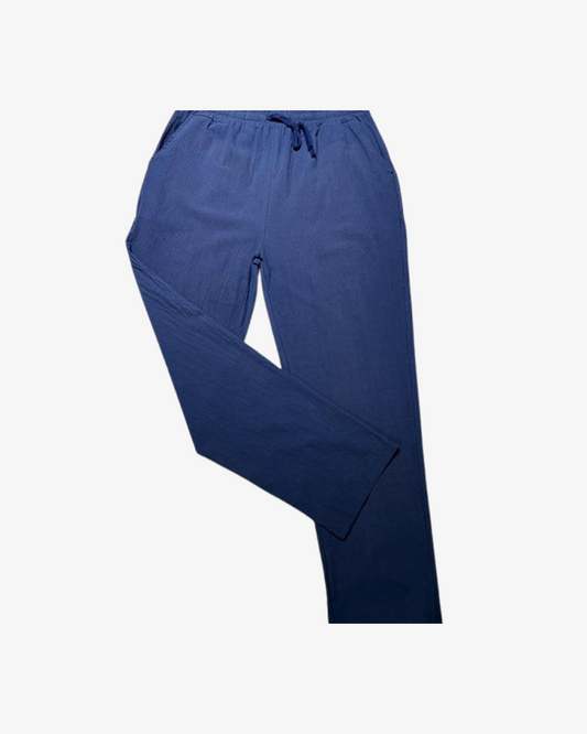 Boohooman Loose Fit Linen Pant