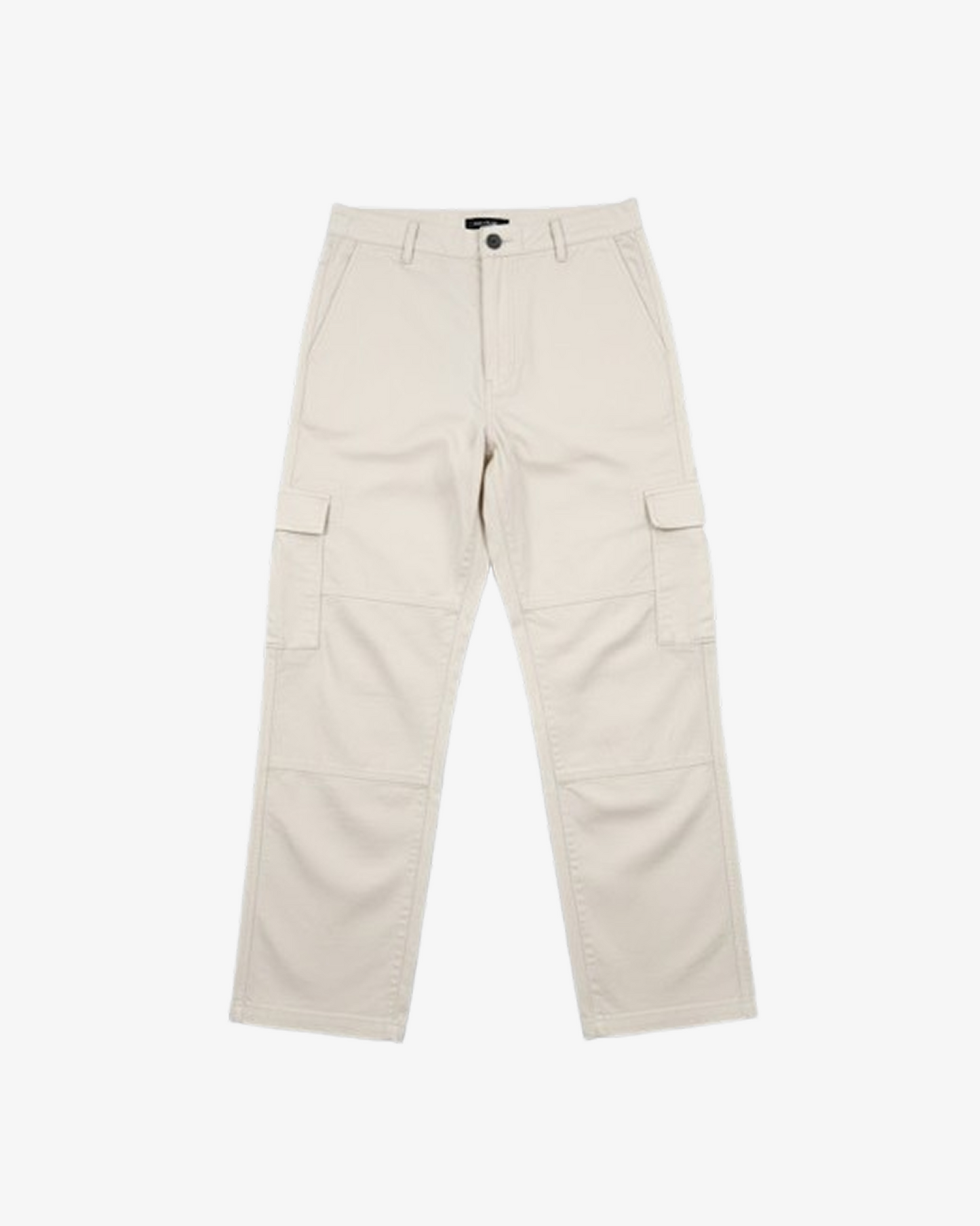 Boohooman Plus Fixed Ripstop Cargo Zip Trouser with Woven Tape