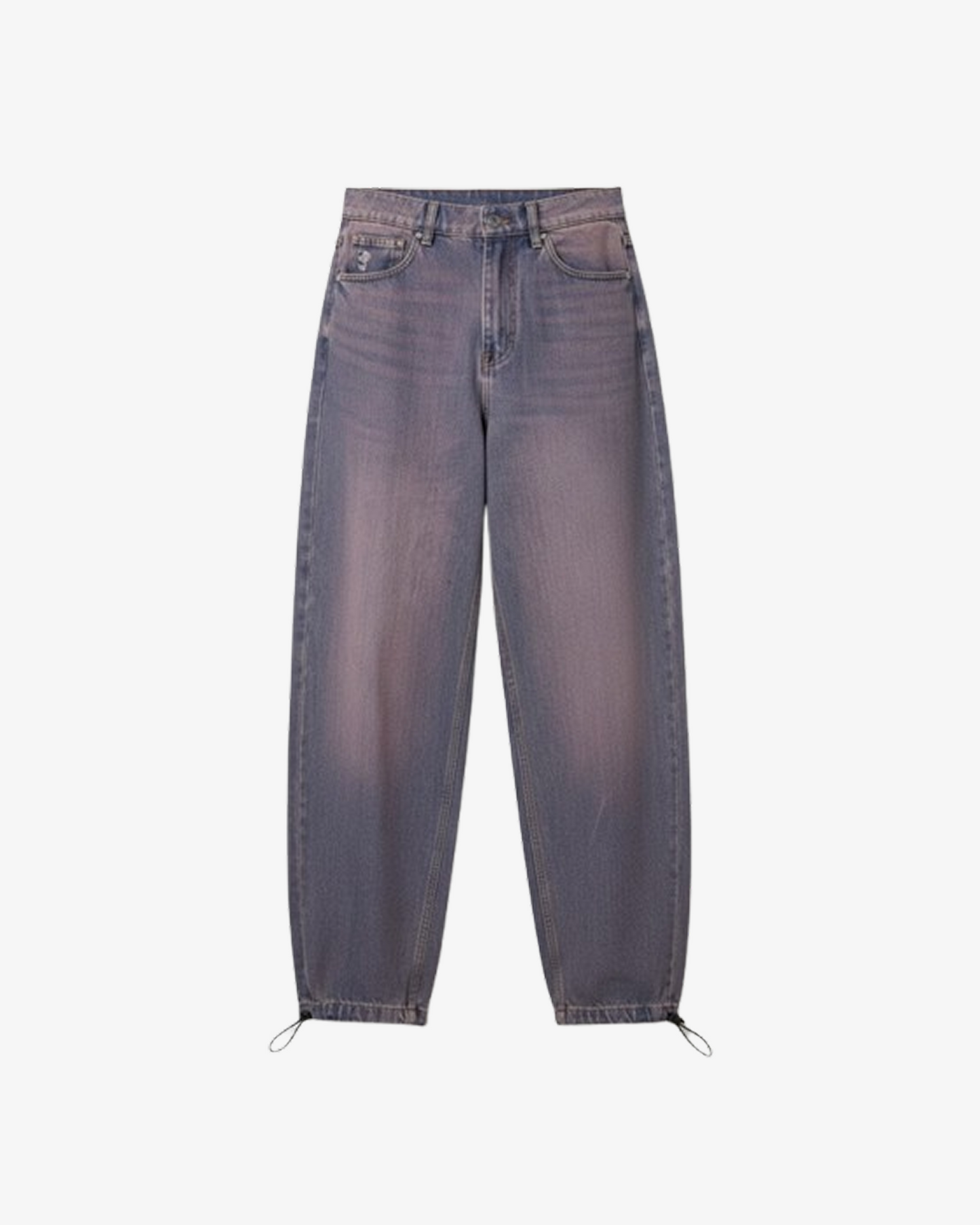 Boohooman Tinted Denim Parachute Jeans