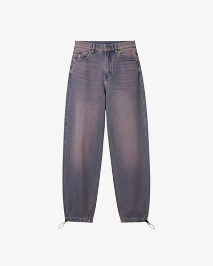 Boohooman Tinted Denim Parachute Jeans