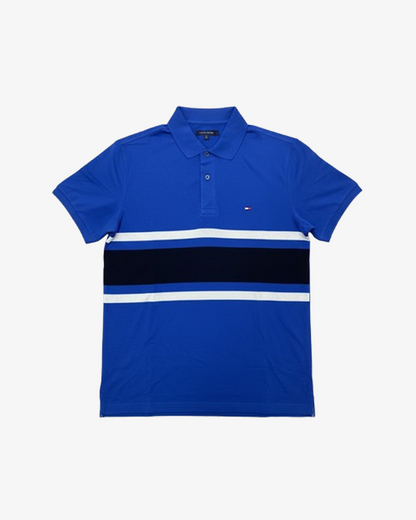 Tommy Hilfiger Striped Slim Fit Polo T-Shirt