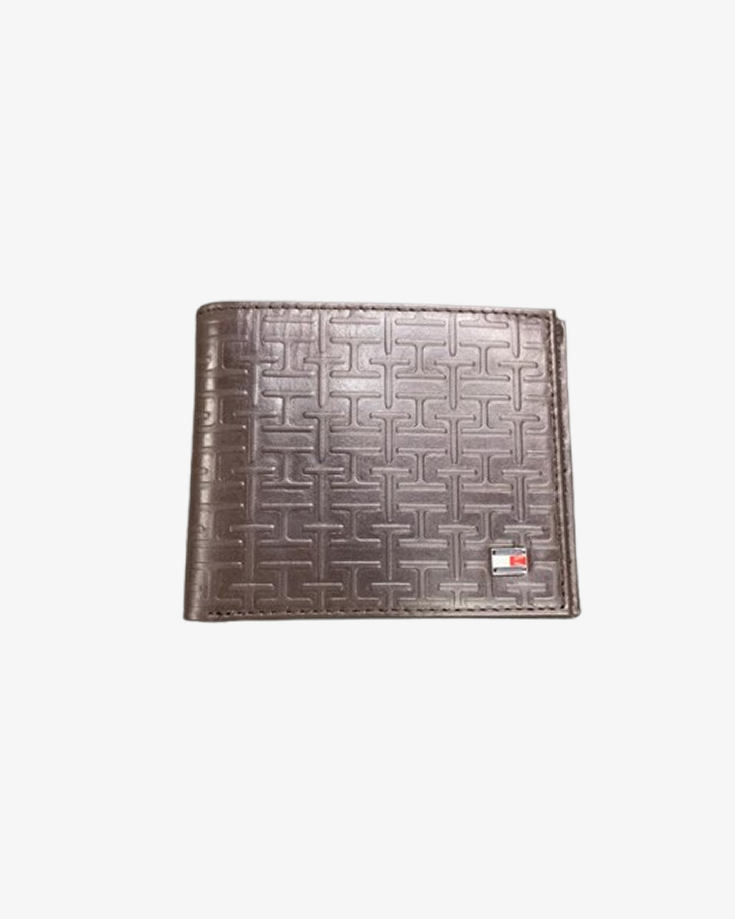 Tommy Hilfiger Flag Leather Bifold Credit Card Wallet