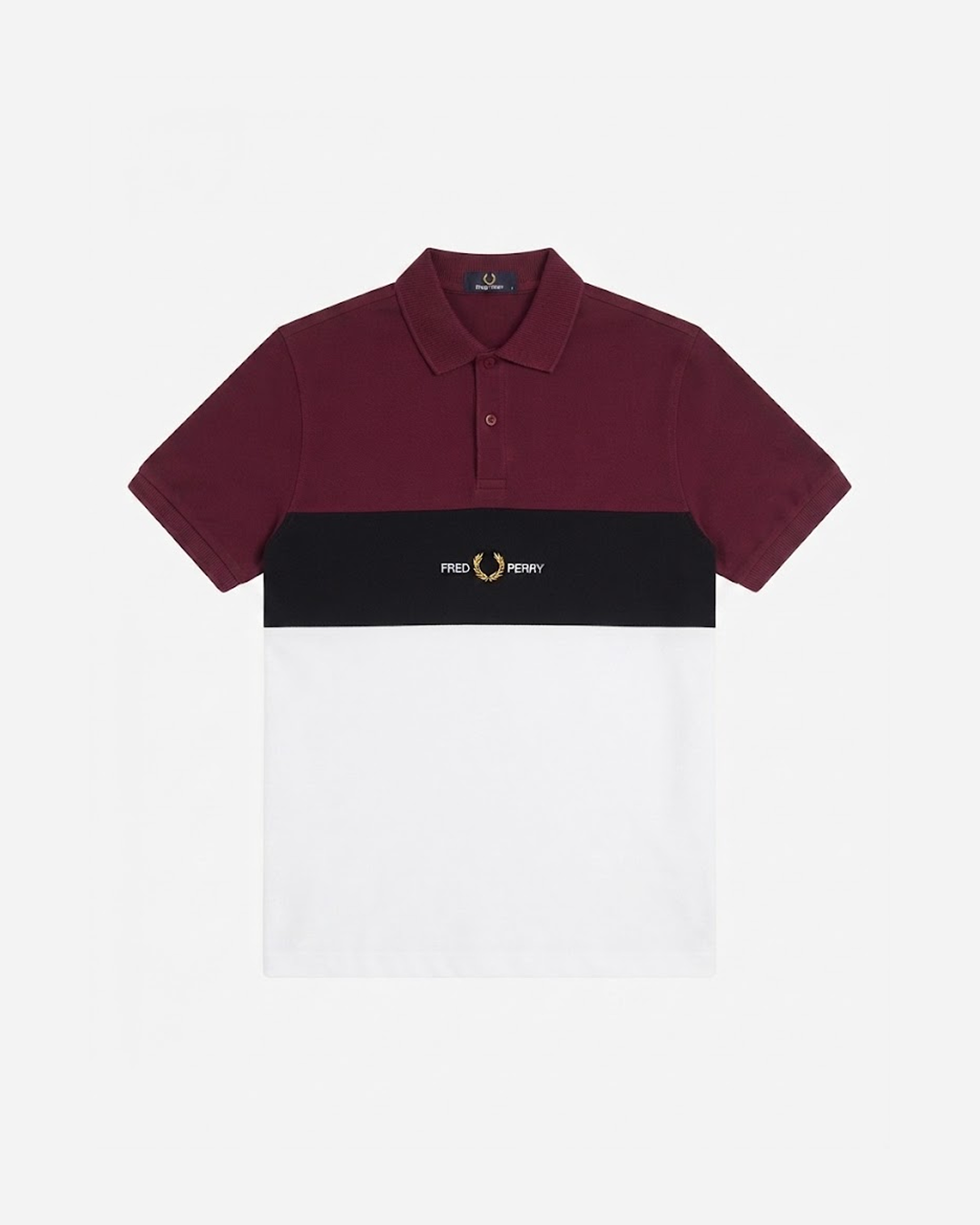 Fred Perry Embroidered Panel Polo