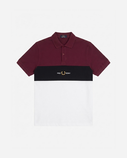 Fred Perry Embroidered Panel Polo