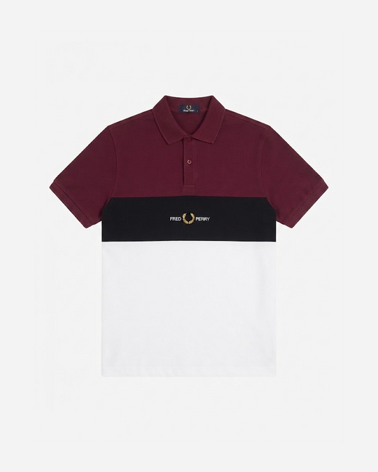Fred Perry Embroidered Panel Polo