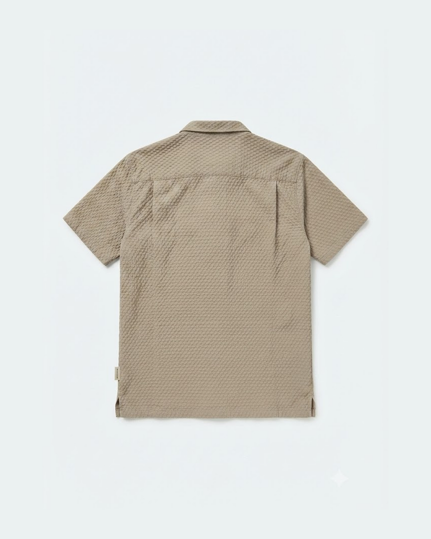 Hudson & Barrow Wovens Stone Short Sleeve Shirt
