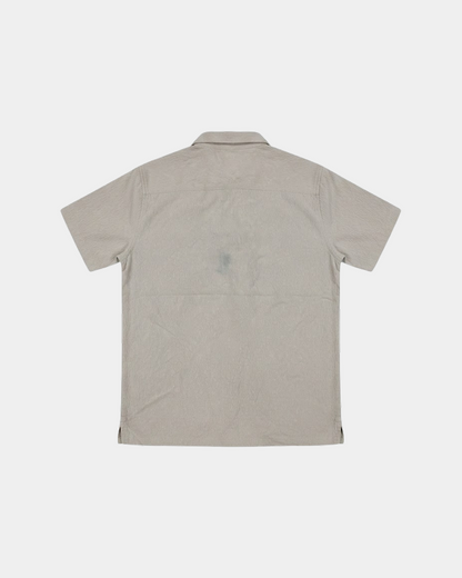 Hudson & Barrow Wovens Stone Short Sleeve Shirt