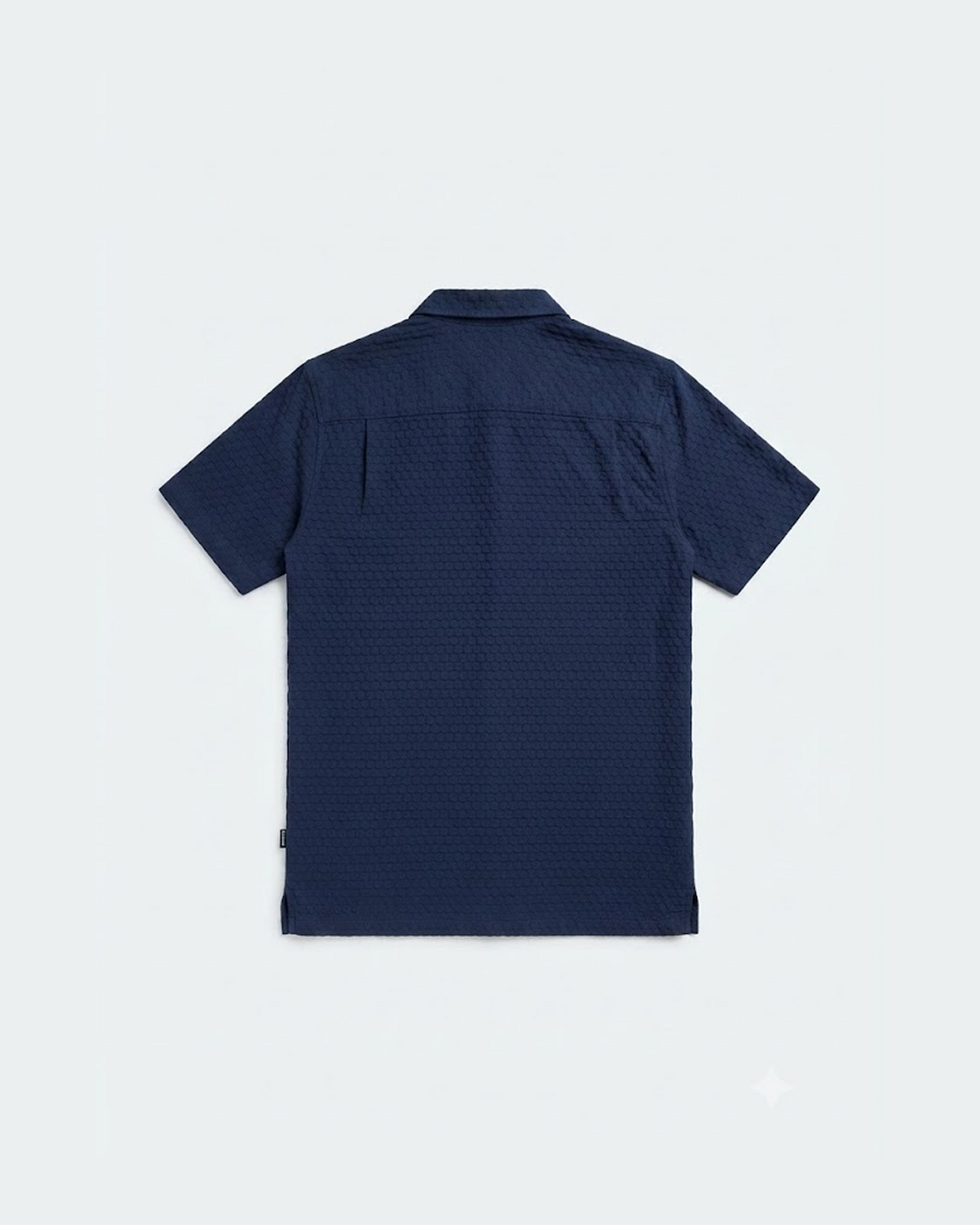 Hudson & Barrow Wovens Stone Short Sleeve Shirt