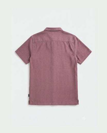 Hudson & Barrow Wovens Linen Short Sleeve Shirt