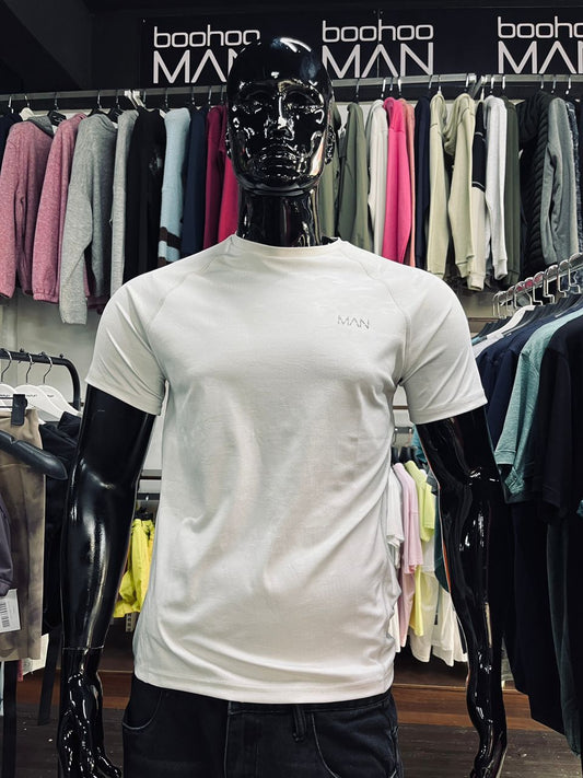 Boohooman Man Active Camo Raglan Ss T-shirt