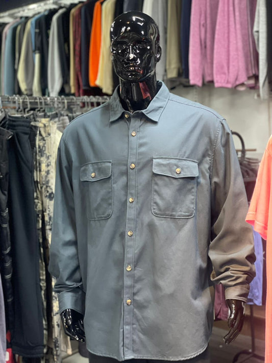 Asos Desigh Cutton Shacket Ls Shirt