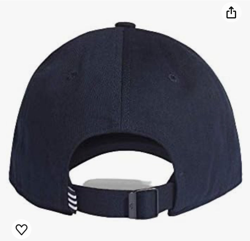 ADIDAS 3 STRIPES CAP IN NAVY