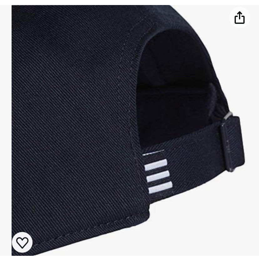 ADIDAS 3 STRIPES CAP IN NAVY