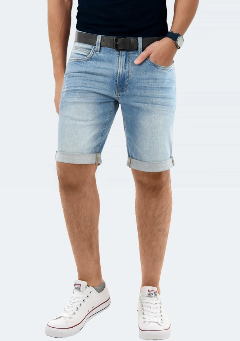 Indelmare jean short in blue