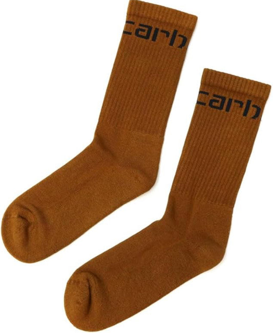 CARHARTT SOCKS IN BROWN