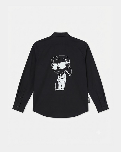 Karl Lagerfeld Paris Casual Long Sleeve Shirt