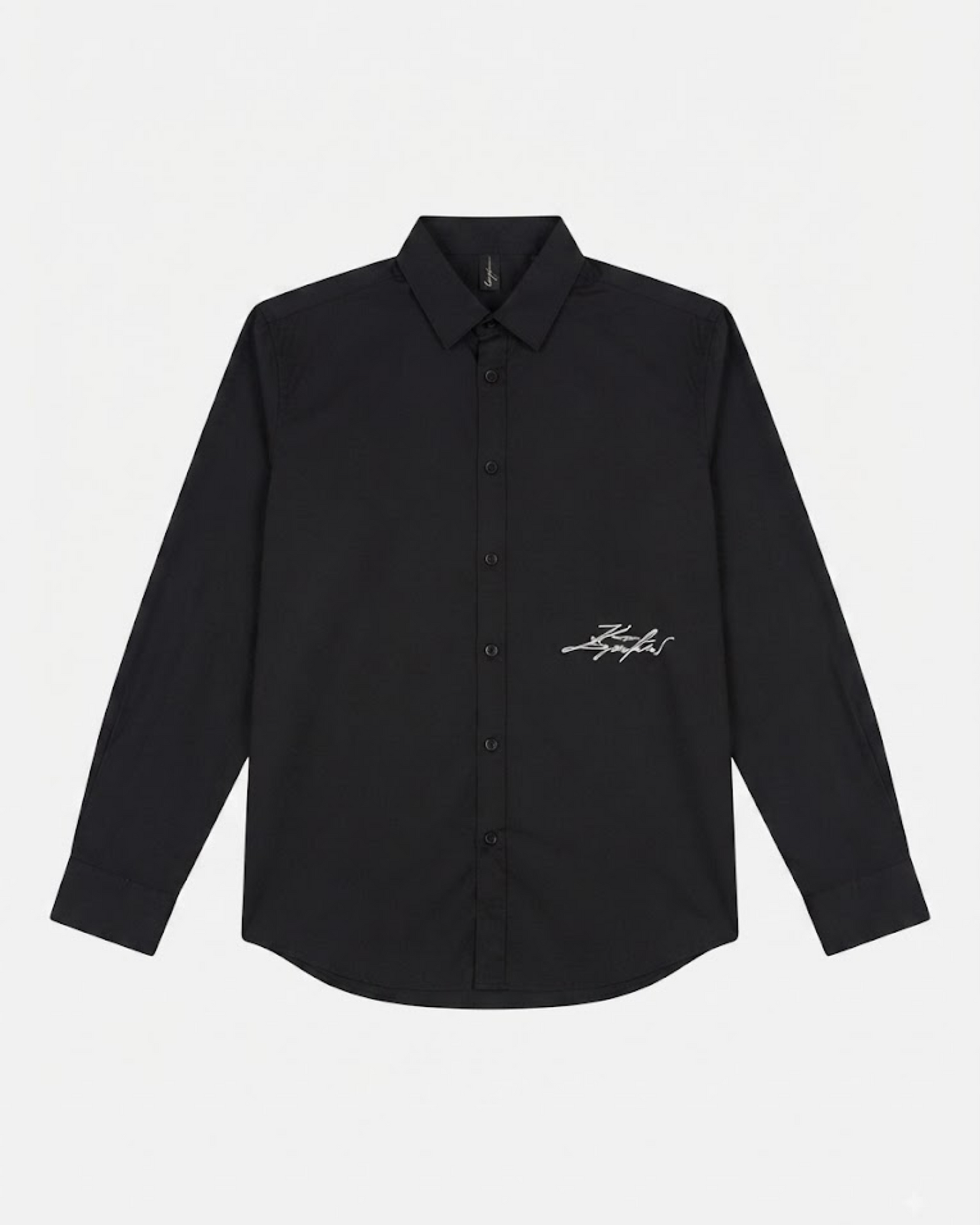 Karl Lagerfeld Paris Classic point collar design Long Sleeve Shirt