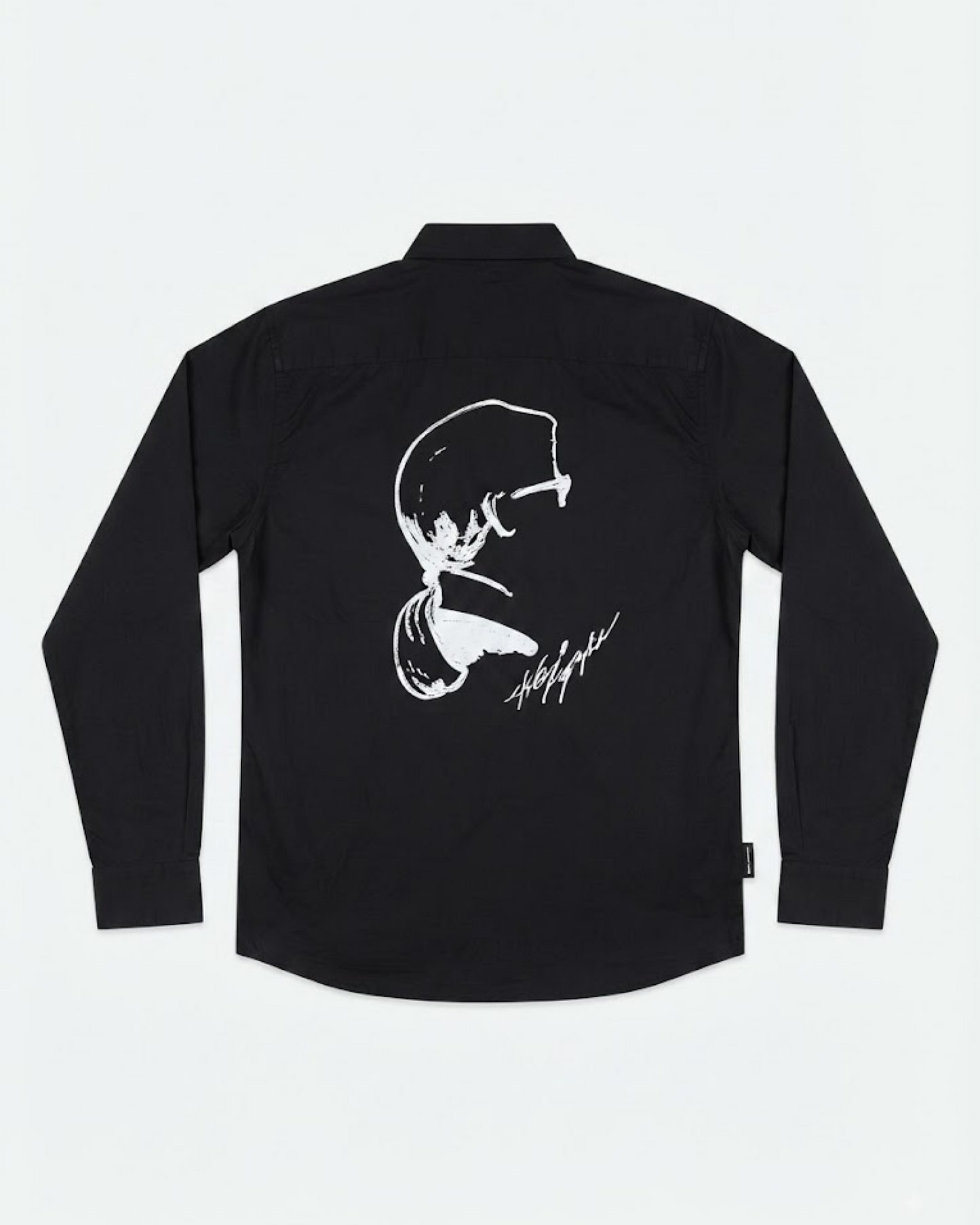 Karl Lagerfeld Paris Classic point collar design Long Sleeve Shirt