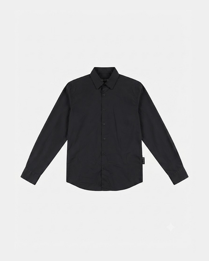Karl Lagerfeld Paris Print Long Sleeve Shirt