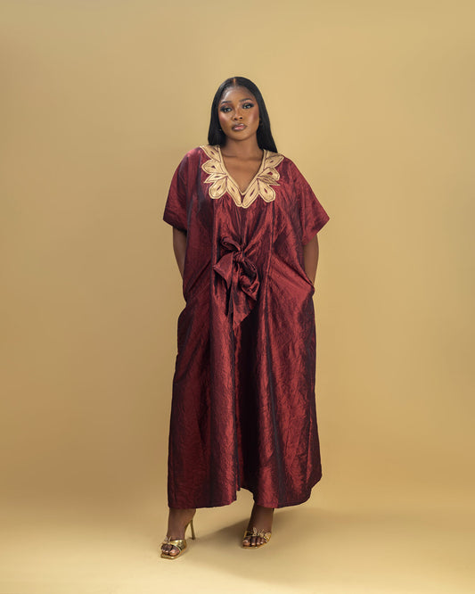 Burgundy Naima Bubu
