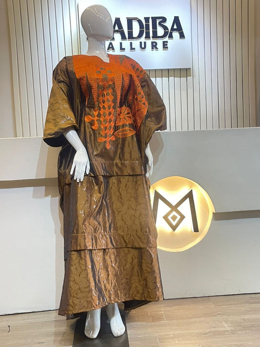 Gold Embroidered Bubu