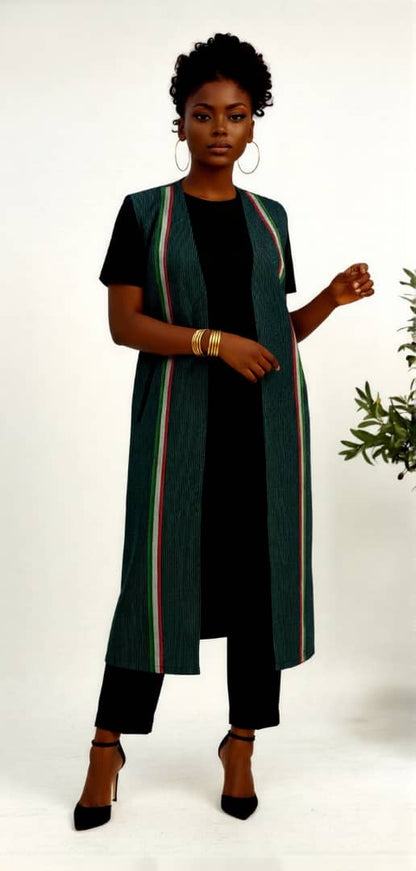 AsoOke Sleeveless Kimono
