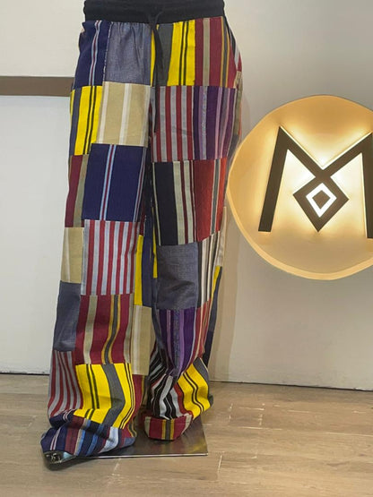 AsoOke Patchwork Pants