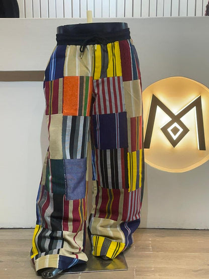 AsoOke Patchwork Pants