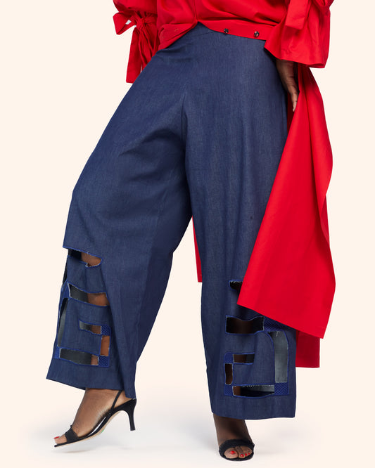 Denim Cullote