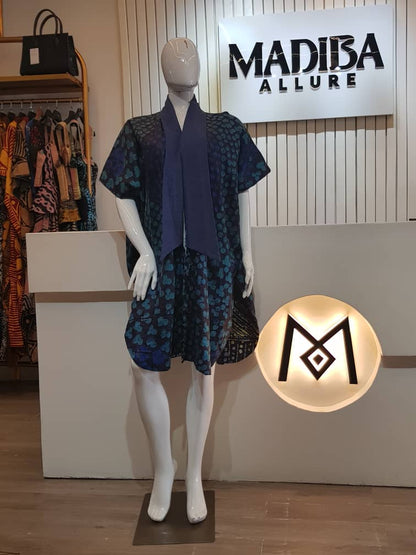 Adire Kimono