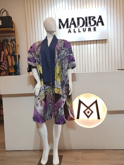 Adire Kimono