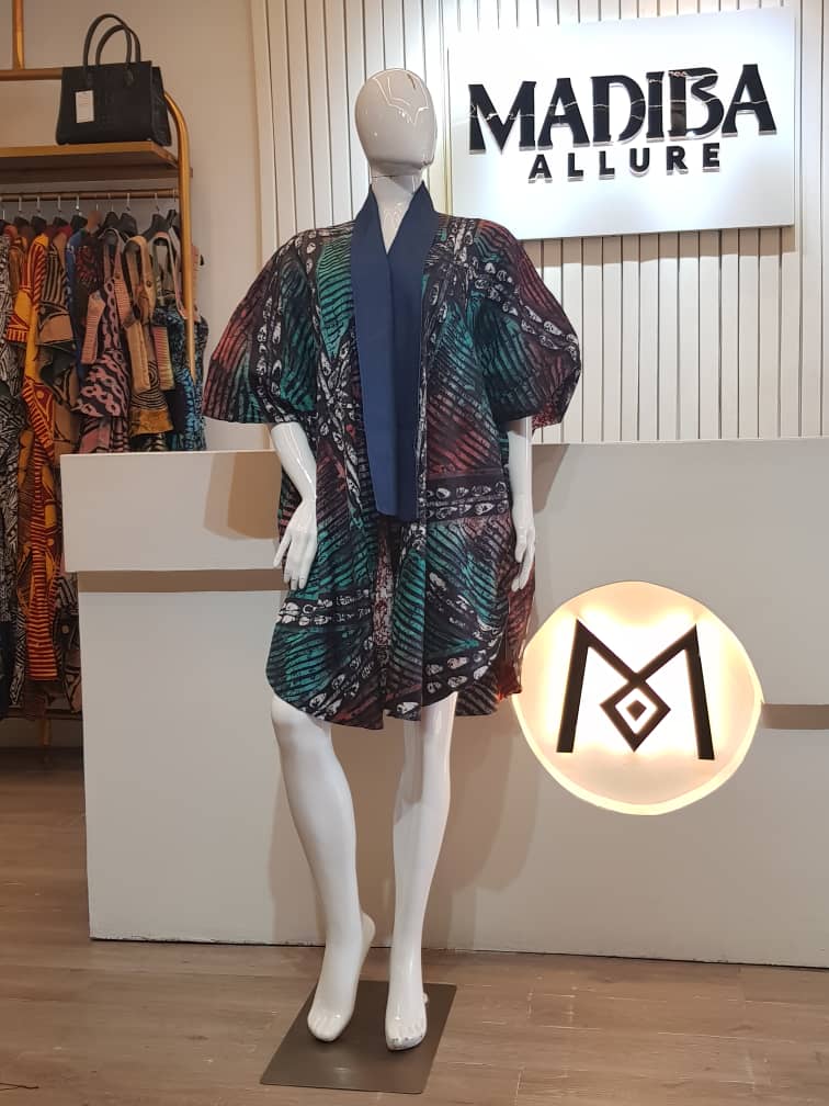 Adire Kimono