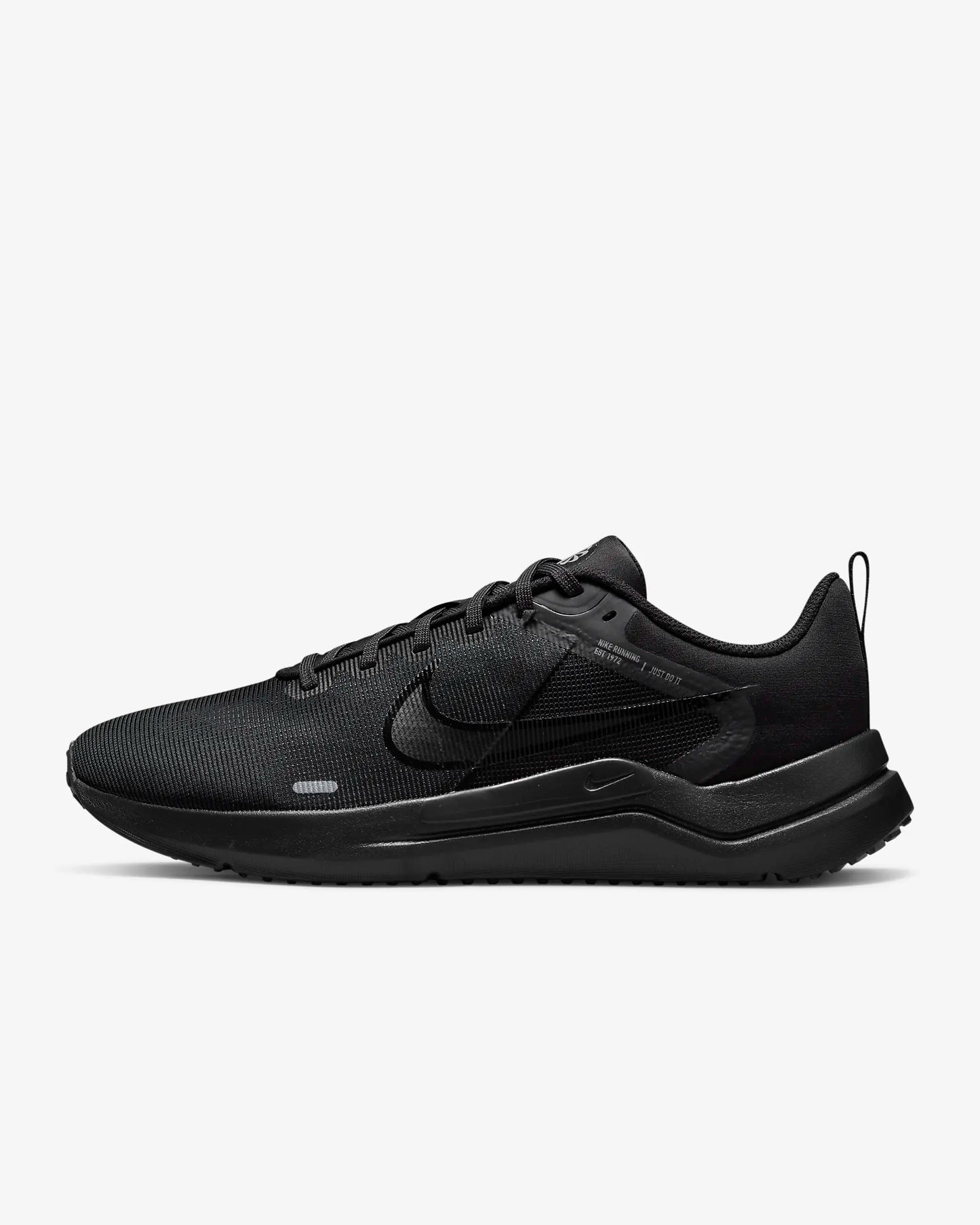 NIKE DOWN-SHIFTER 12 MENS SNEAKERS IN BLACK