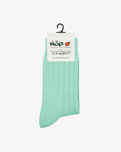 Nicole Glovanni Cotton Luxury Socks in 3 Colours - Pack of 1 Pair